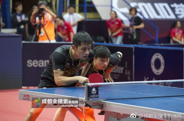 德国队完胜法国队,张继科带队取胜 德国队完胜法国队,张继科带队取胜
